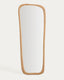Alura teak wood mirror 158 x 61cm FSC 100%