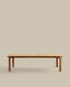 Icaro table made from solid teak wood,  220 x 102 cm, FSC 100%
