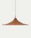Bladia rattan ceiling lamp shade with natural finish Ø90cm