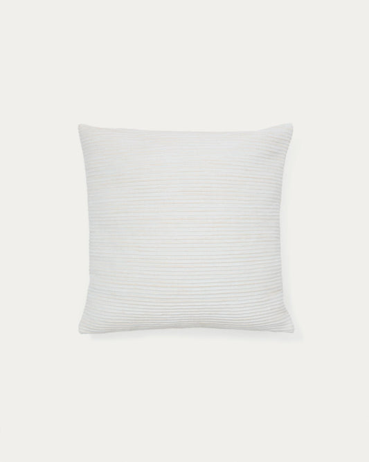 Minec beige, 100% cotton cushion cover, 45 x 45 cm