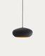 Inda metal ceiling lamp in a black finish, Ø 30 cm