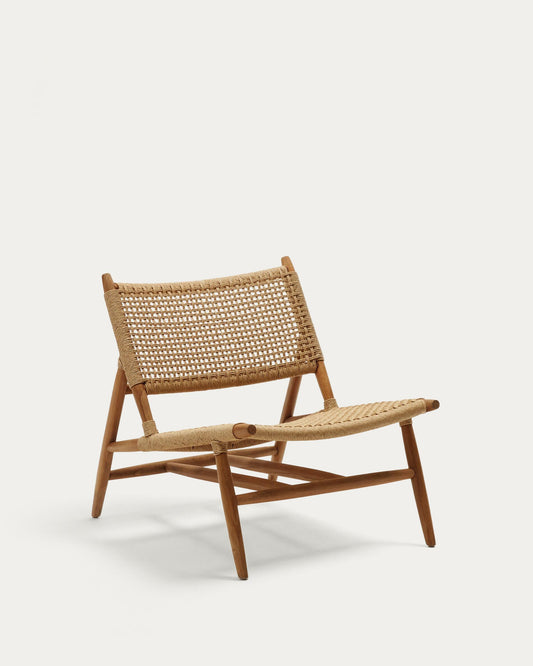Codolar armchair in solid teak