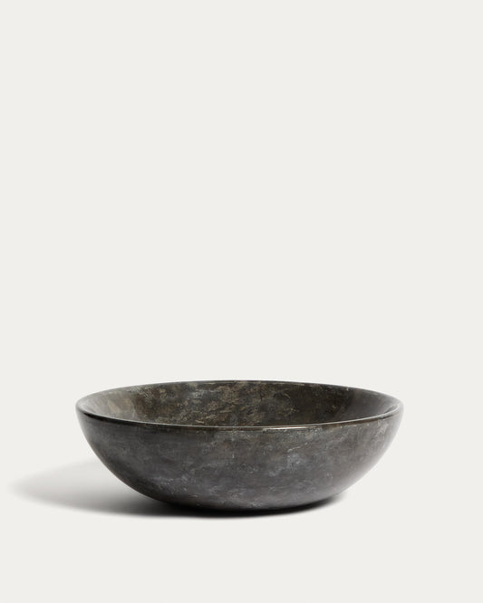 Darnen grey marble countertop washbasin Ø 40cm