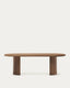 Nealy table with a walnut veneer in a dark finish, 240 x 100 cm