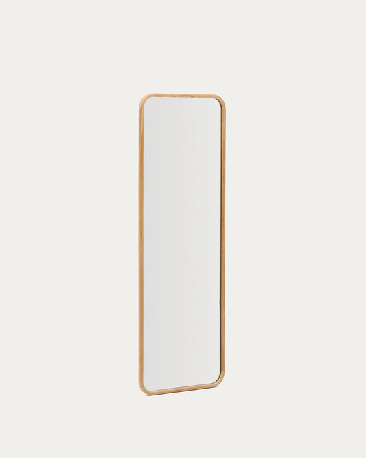 Milsa teak wood mirror 54 x 154cm FSC 100%