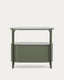 Arely bathroom vanity unit with steel structure and green lacquered MDF 90 x 40cm