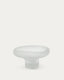 Ondaro frosted glass centrepiece 15cm