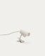 Jula small lamp with clamp in grey metal