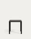 Culip aluminium outdoor table in powder coated grey finish, 77 x 77 cm
