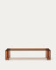 Adularia brown, tempered-glass coffee table, 140 x 60 cm