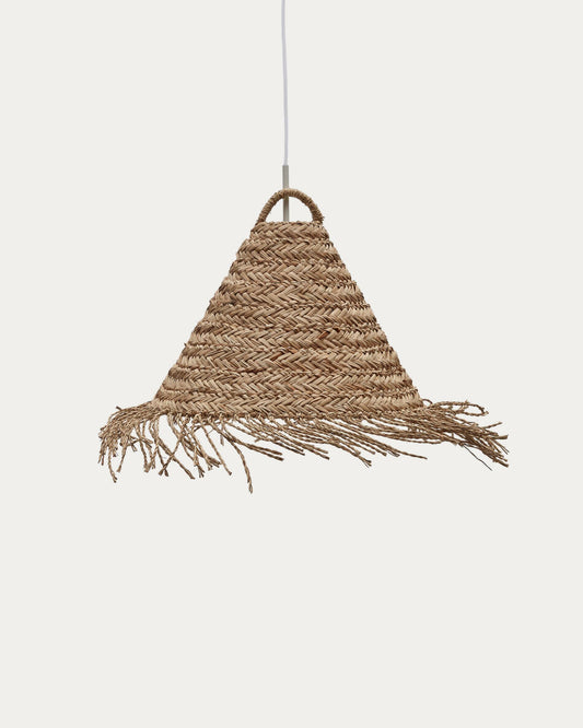 Fonteta natural fiber ceiling lamp in a natural finish, Ø 40 cm