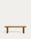 Canadell 100% outdoor solid recycled teak bench, 170 cm