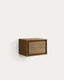 Kenta bathroom furniture in solid teak wood with a natural finish,  60 x 45 cm