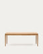 Lenon extendable table in natural FSC Mix Credit solid oak wood and veneer 200(280)x90