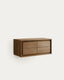 Kenta bathroom furniture in solid teak wood with a natural finish,   90 x 45 cm