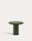 Aiguablava green cement round table Ø90cm