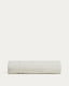 Sirale 100% cotton sateen top sheet with washed white finish for 180cm bed