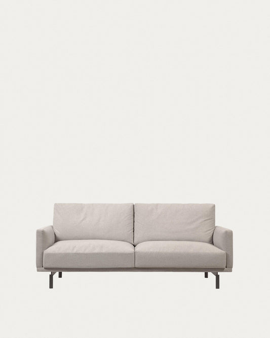 Galene 2 seater sofa in beige, 174 cm FSC Mix Credit