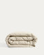 Simmel ecru linen blend duvet cover for 180 cm bed