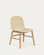 Alipa chair in FSC 100% solid acacia wood and ecru rope cord
