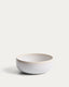 Uilo white ceramic bowl