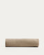 Simmel brown linen blend top sheet for 180 cm bed