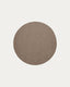 Rug Despas in synthetic fibers beige Ø150 cm