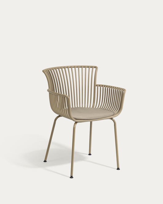 Surpika outdoor chair in beige