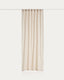 Nolira stone grey linen blend curtain 140 x 270 cm