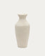 Pria white, papier mâché vase, 72 cm