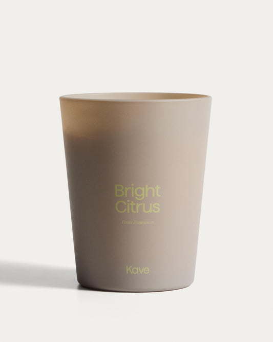 Bright Citrus citronella scented candle 900g