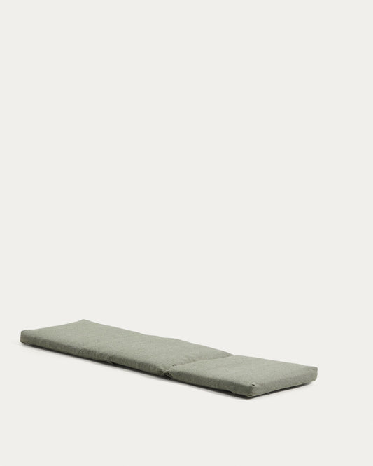 Maoni green 100% PET sun lounger cushion 50 x 175cm