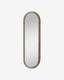 Tiare gold metal wall mirror 31 x 101 cm