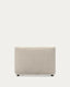 Neom sofa arm in beige FSC Mix Credit