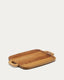 Sardis large serving board made from FSC 100% acacia wood and rattan