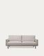 Galene 3 seater sofa in beige, 214 cm FSC Mix Credit
