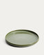 Uilo green ceramic plate