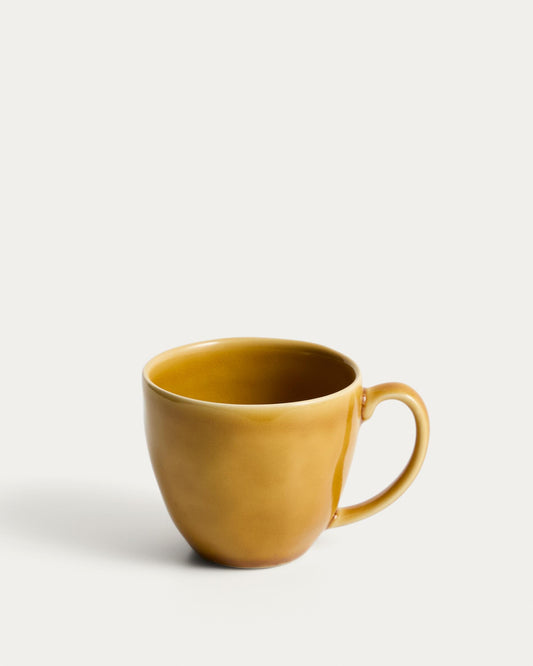 Selune yellow ceramic mug