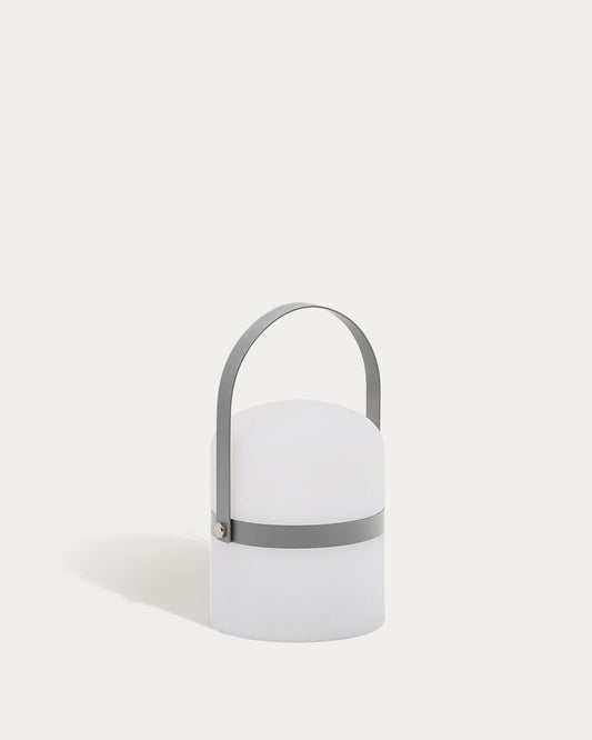 Ridley grey mini table lamp