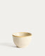 Belor white ceramic bowl