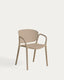Ania stackable outdoor chair in beige