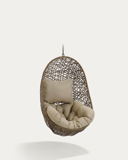 Florina brown hanging chair