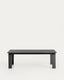 Livorno extendable table in graphite aluminium 233(350) x 100 cm