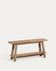 Safara solid recycled teak bench 100 cm
