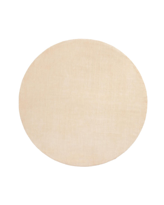 Empuries round rug in ecru Ø200 cm