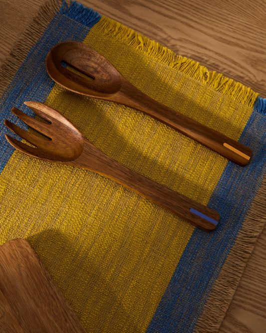 Zairin kitchen utensil in FSC 100% acacia wood and metal