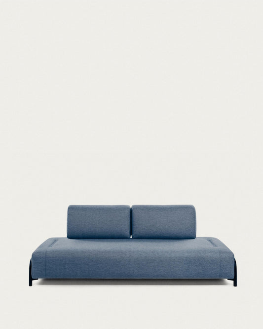 Module 3 seaters Compo blue 232 cm