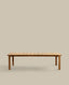 Icaro table made from solid teak wood,  220 x 102 cm, FSC 100%