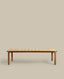 Icaro table made from solid teak wood, 280 x 112 cm, FSC 100%