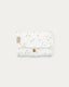 Olna travel changing mat in 100% cotton with a sun print